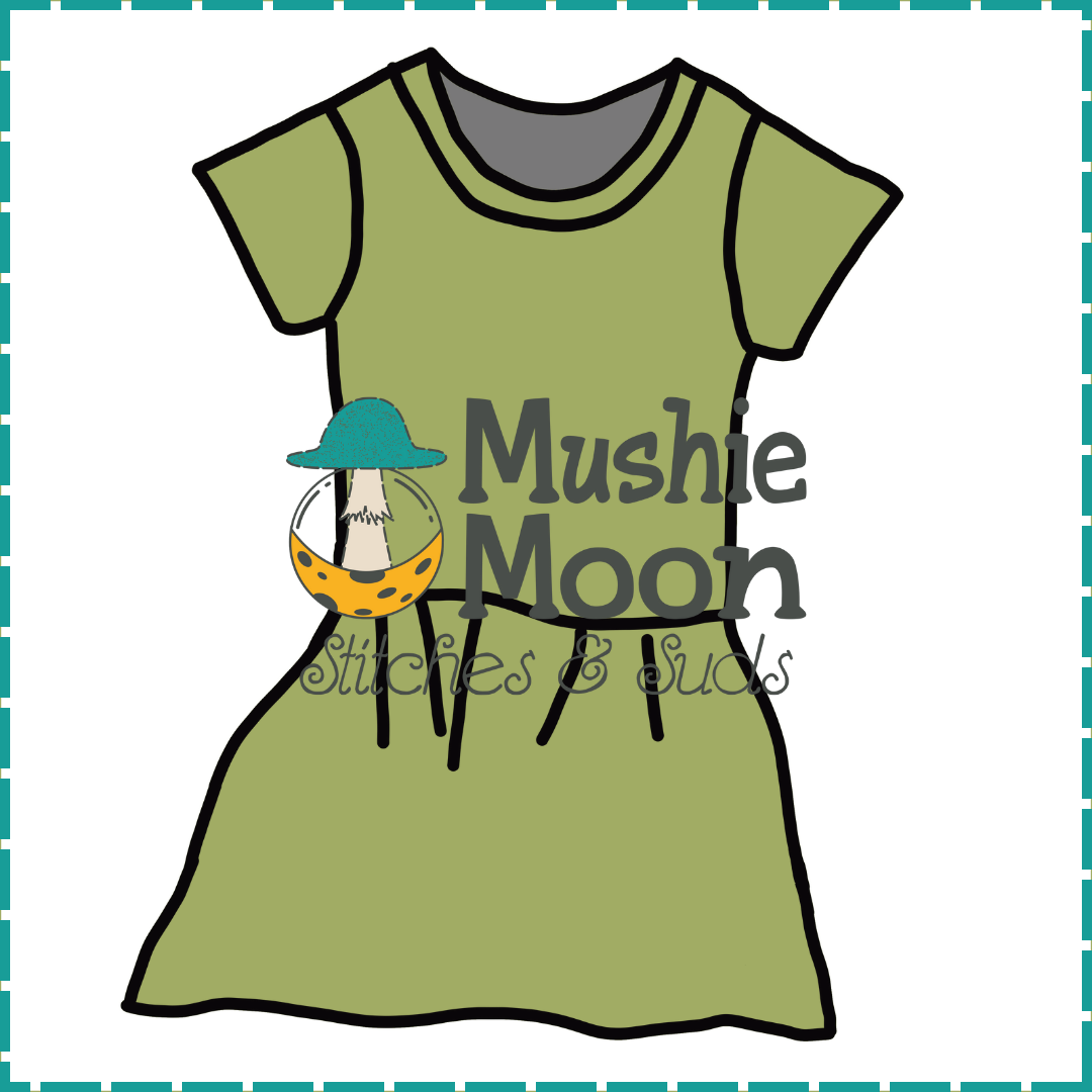 Adult Olive Dress - Custom